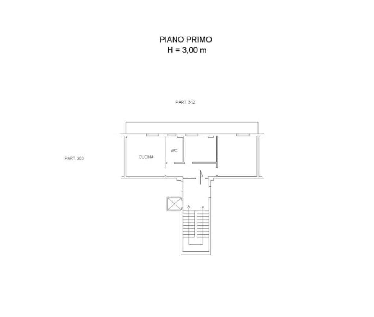 Three-room apartment via Antonio Gramsci, 40, Catanzaro - floor plans 1
