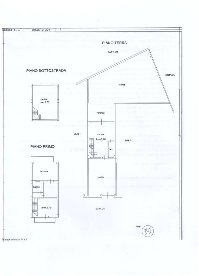 Villa a Schiera via Giuseppe Di Mario, Furnari - planimetria 1