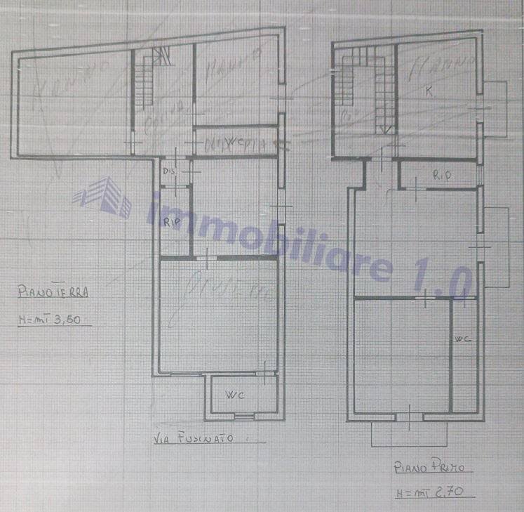 Casa indipendente via Arnaldo Fusinato, 57, Alcamo - planimetria 1