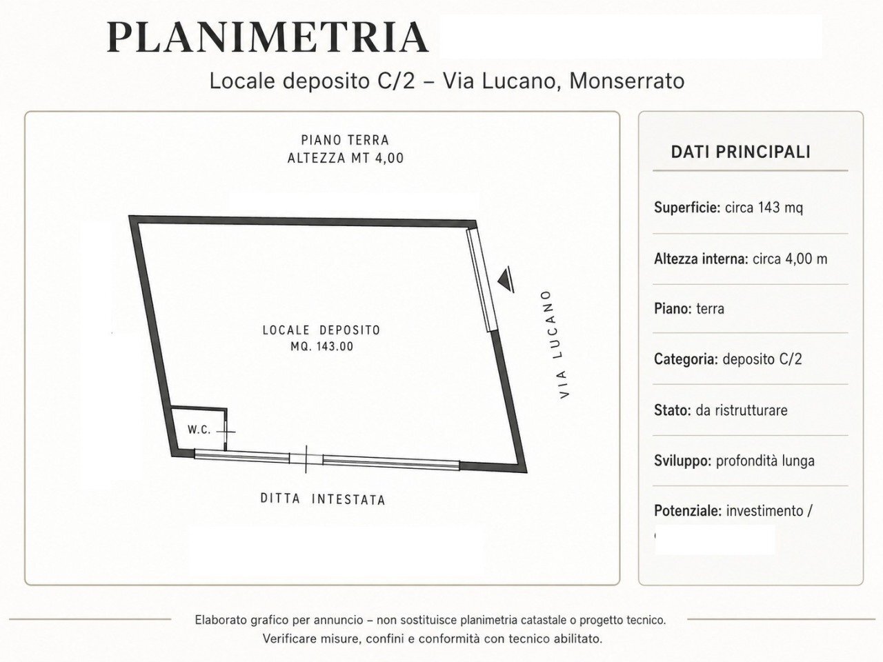 PLANIMETRIA.jpg - Warehouse Monserrato - photo 2