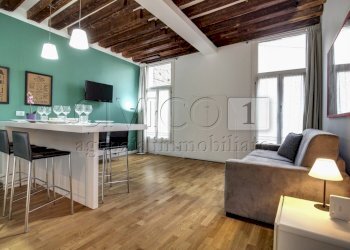 Soggiorno/Cucina - Three-room apartment Fondamenta de la Sensa, Venezia (neighborhood Cannaregio) - photo 1