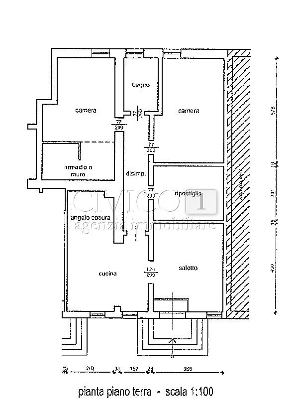 Planimetria.jpg - Appartamento Via IV Novembre 4, Grisignano di Zocco - planimetria 1