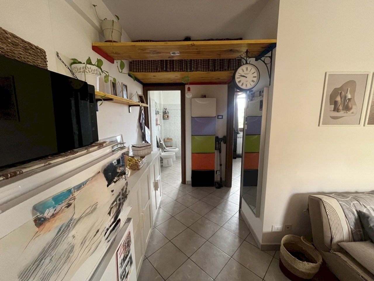 soggiorno - Two-room apartment Via Colle Girello 15/B, Palestrina - photo 3