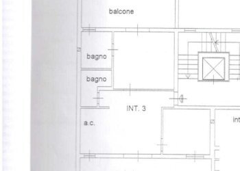 Planimetria - Three-room apartment Via Mario Baratta, Roma (neighborhood Pigneto) - photo 22