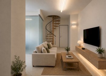 zona living.png - Appartamento Via Melozzo da Forlì 36, Rimini - foto 9