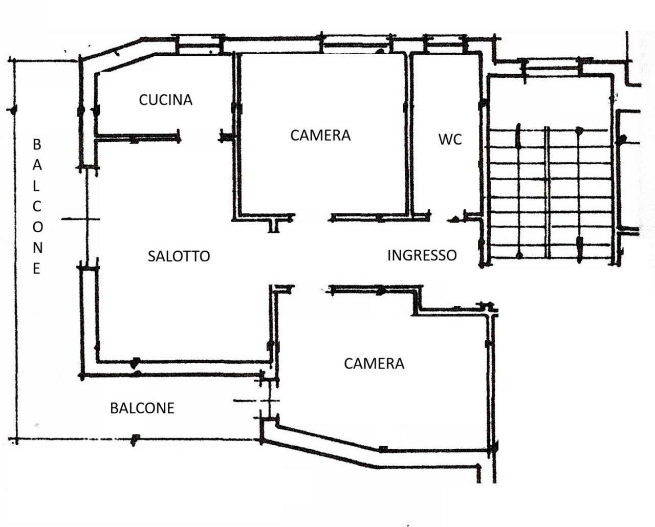 piantina20260513_16155240.jpg - Four-room apartment Via Cassisi 77, Celle Ligure - floor plans 1