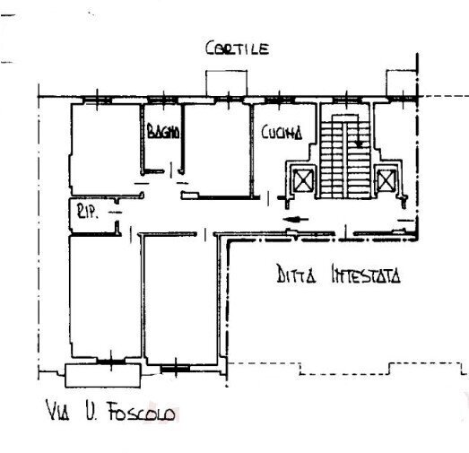 2.jpg - Appartamento all'asta Via Ugo Foscolo 128/7, La Spezia - planimetria 1