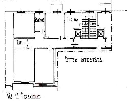 2.jpg - Appartamento all'asta Via Ugo Foscolo 128/4, La Spezia - planimetria 1