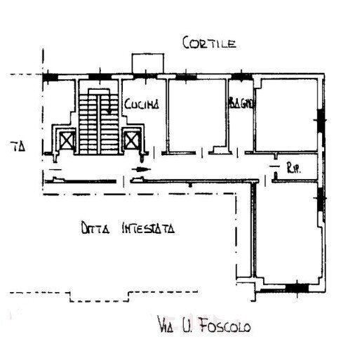 2.jpg - Appartamento all'asta Via Ugo Foscolo 128/3, La Spezia - planimetria 1