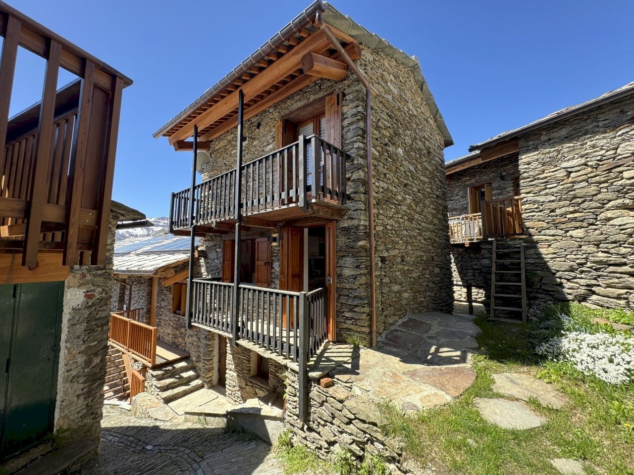 Esterno - Semi-detached house Frazione San Antonio 94, Ostana - photo 1