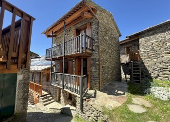 Esterno - Casa semi indipendente Frazione San Antonio 94, Ostana - foto 1