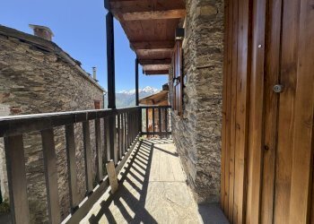 Balcone - Casa semi indipendente Frazione San Antonio 94, Ostana - foto 5