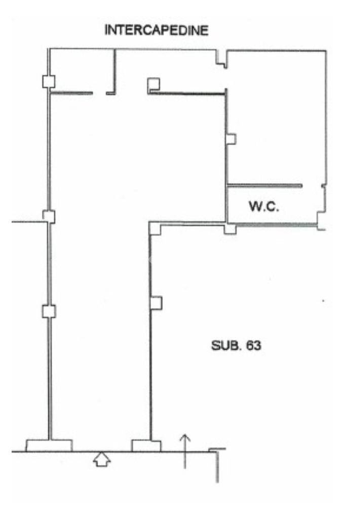 Warehouse Località Via Isorelle, Savignone - floor plans 1