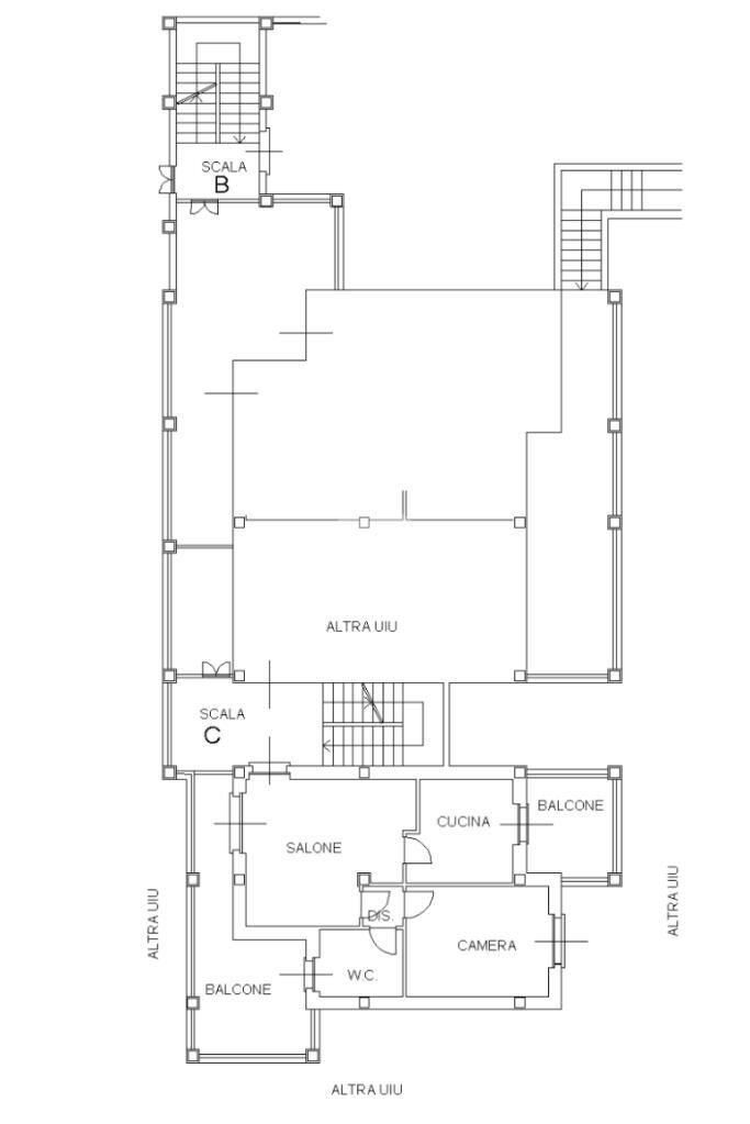 Quadrilocale Via Rodolfo di Montbell, Giaveno - planimetria 1