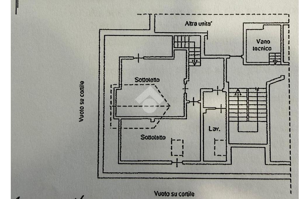 Three-room apartment Via Europa, Candiolo - floor plans 1