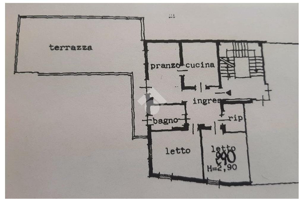 Quadrilocale Circonvallazione Dante, San Giovanni in Persiceto - planimetria 1