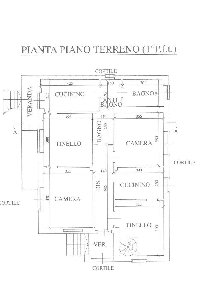 Villa Via Nazario Sauro, Grugliasco - floor plans 1