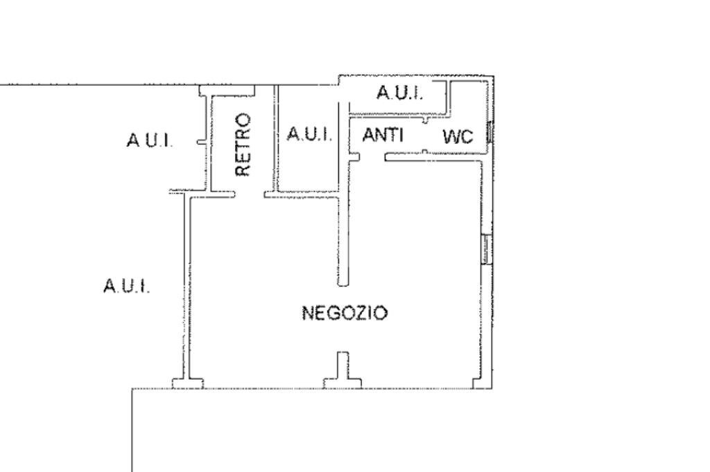 Shop Viale San Martino, Riccione - floor plans 1
