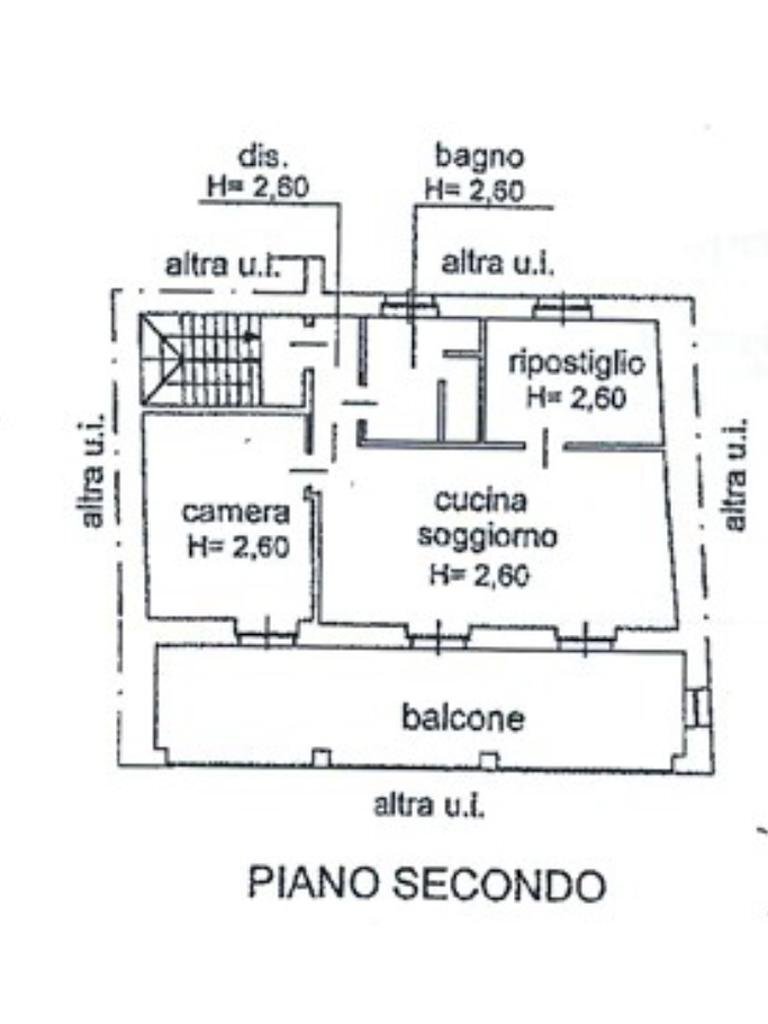 Semi-detached house Vicolo rocatti, Bosconero - floor plans 1