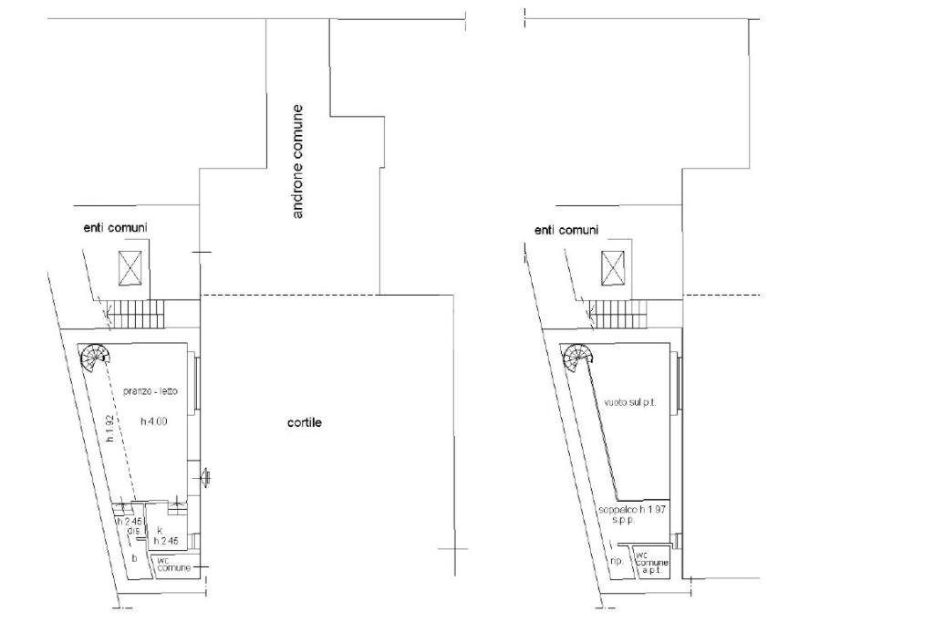 Loft Via Marsala, Milano - planimetria 1
