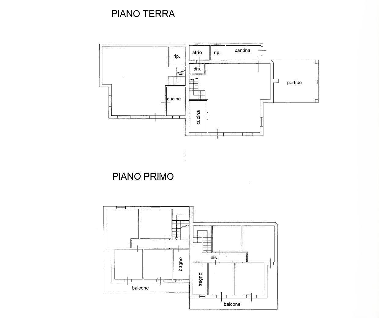 Foto 65 - Semi-detached house Via Prato Zocchi, Marmentino - floor plans 1