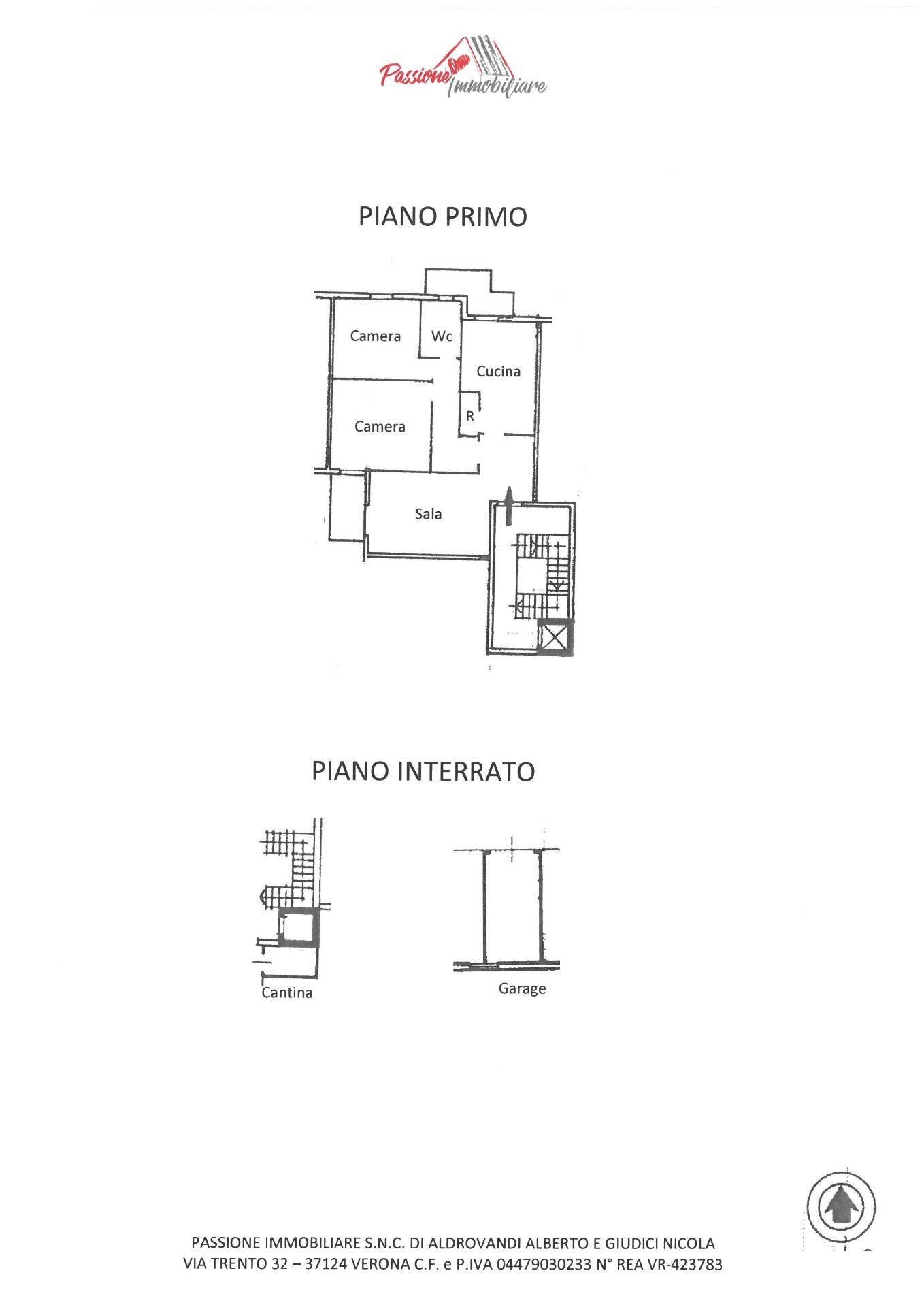 Foto 29 - Appartamento Via Arno
 
2, Verona - planimetria 1