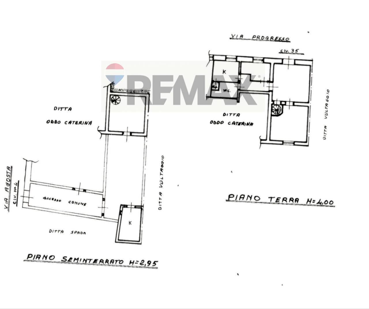 Pianta 2D - Independent house via progresso
 
35, Trapani - floor plans 1