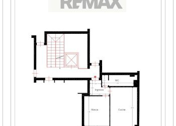 Pianta 2D con misure - Two-room apartment Via Archimede
 
44, Palermo - photo 29