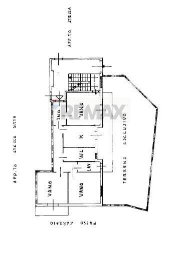 Pianta 2D - Four-room apartment Via Barriera
 
27, Catania - floor plans 1