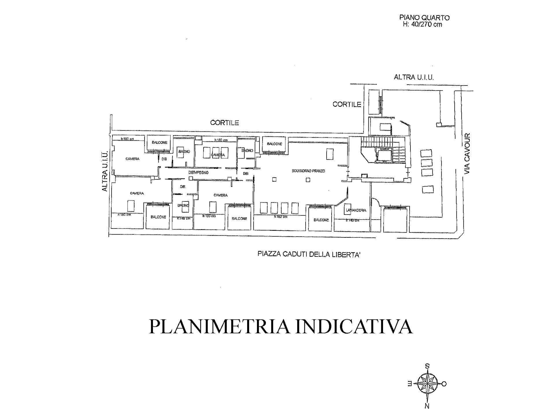 Foto 32 - Appartamento Piazza Caduti Per La Libertà, Moncalieri - planimetria 1