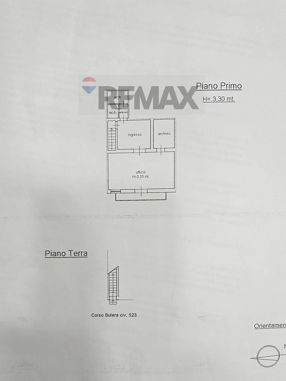 Pianta 2D - Office corso butera
 
523, Bagheria - floor plans 1