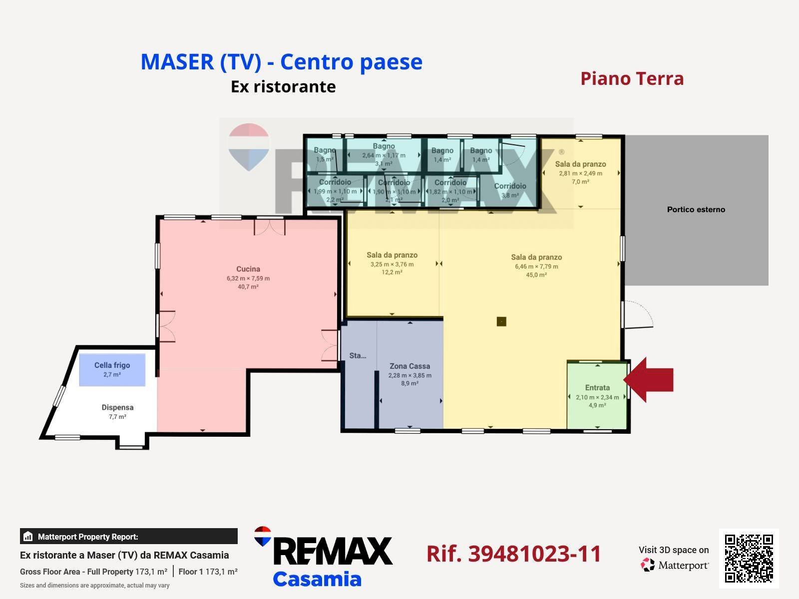 Pianta 2D - Independent house Via Sant'Andrea
 
2, Maser - floor plans 1