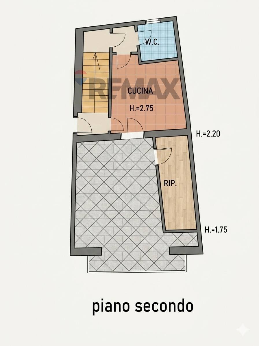 Pianta 2D - Independent house Via Archimede
 
26, Comiso - floor plans 1