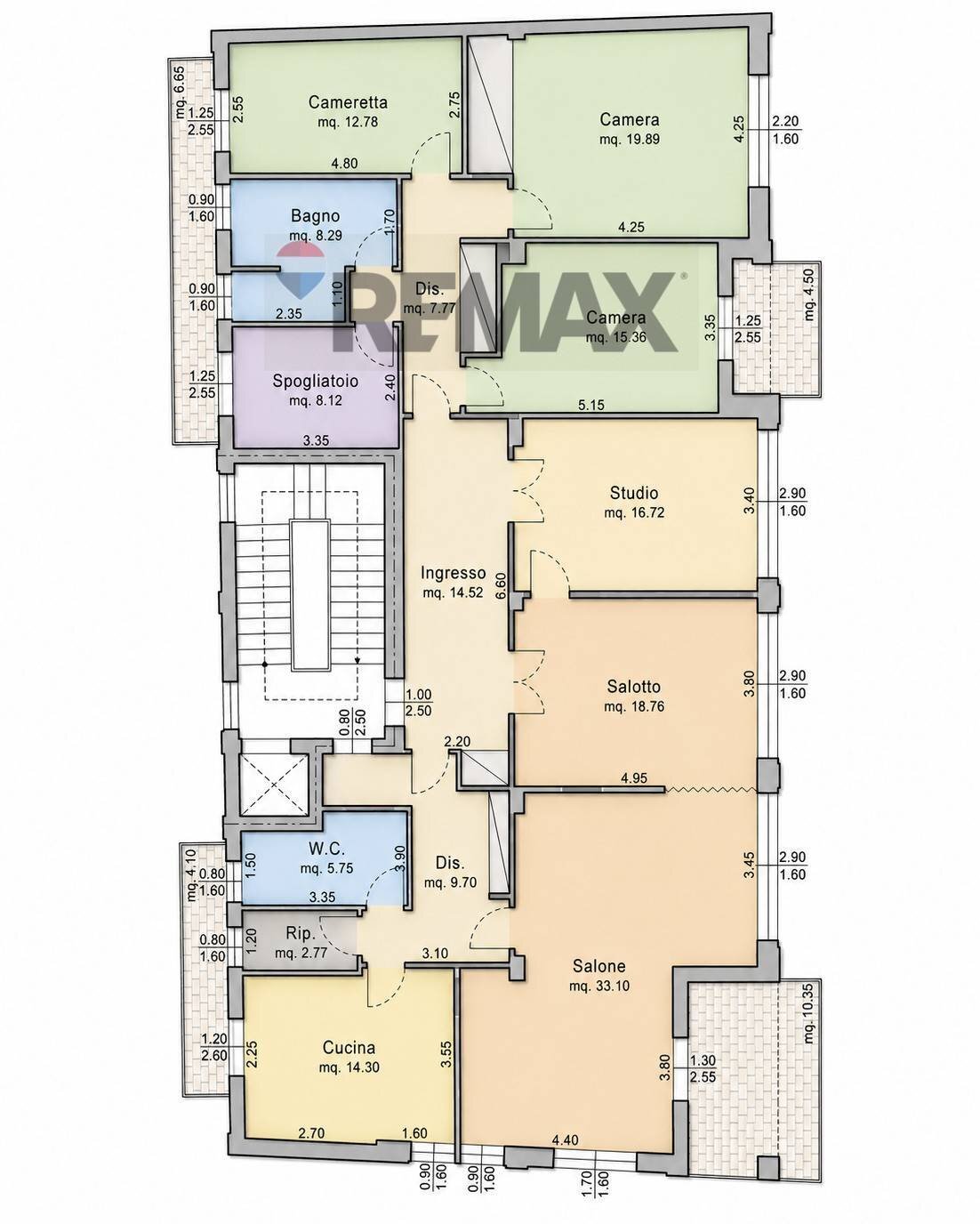 Pianta 2D - Apartment Via Regina Elena
 
80, Trapani - floor plans 1