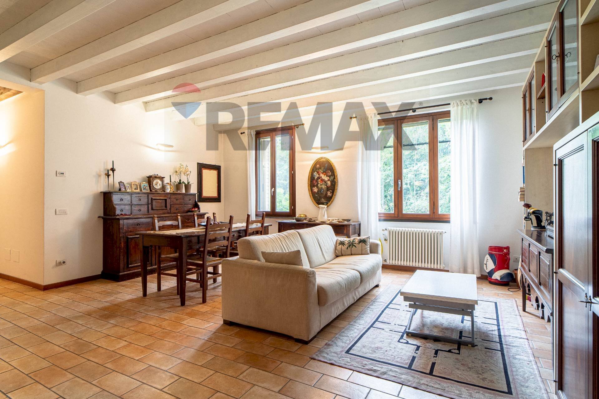 Sala da pranzo - Quadrilocale Strada Argini Parma
38, Parma - foto 3