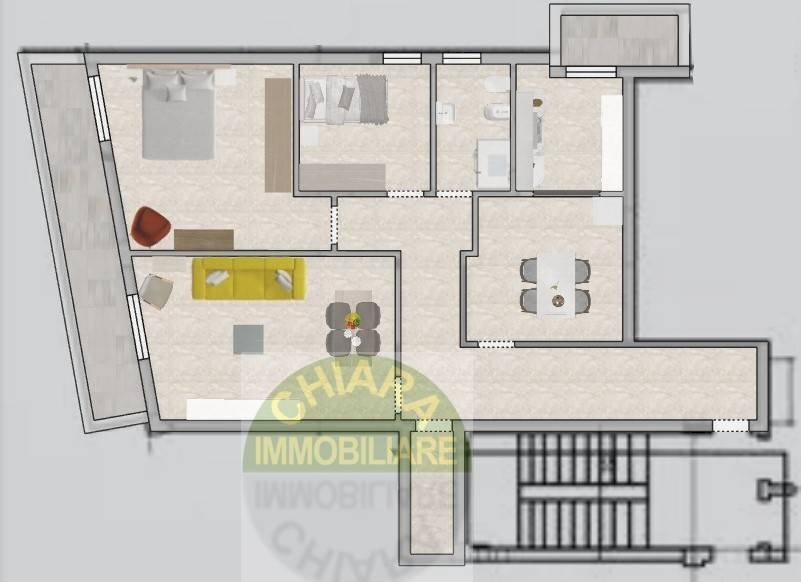 Foto 29 - Four-room apartment Via Ciccarone, Vasto - floor plans 1