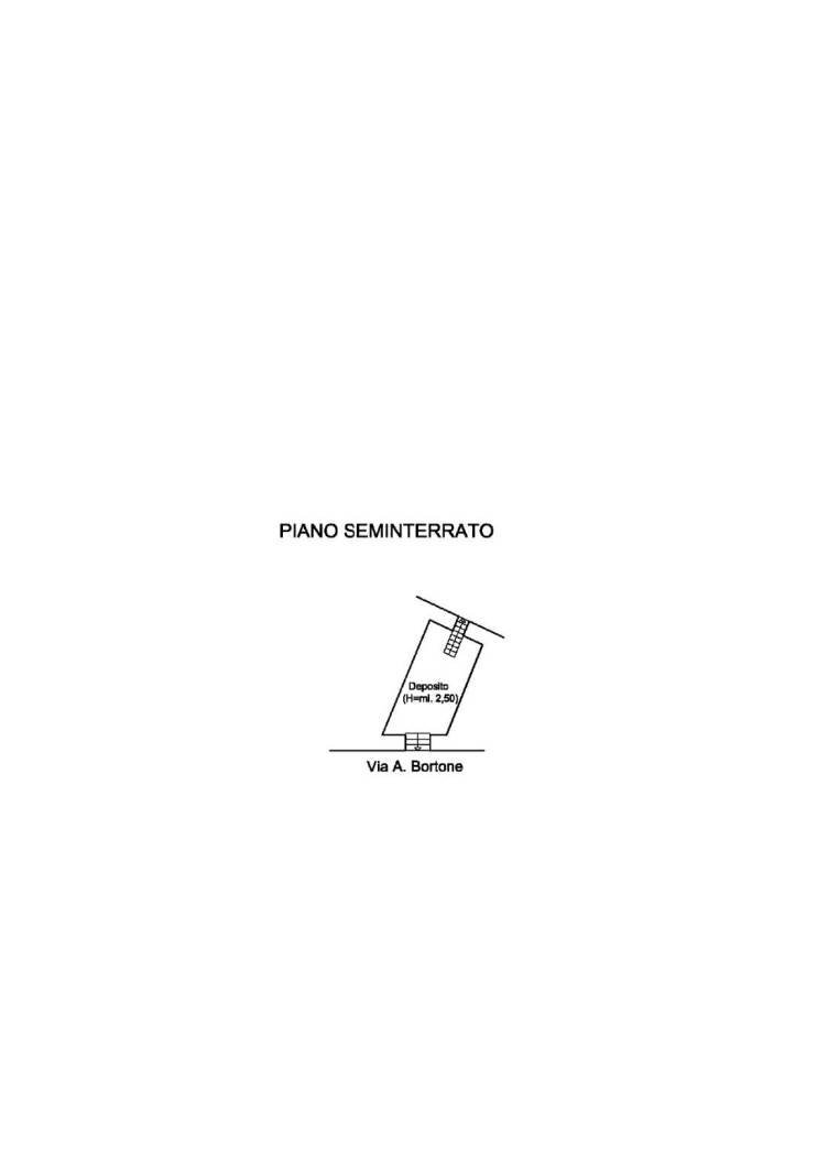 Independent house via A. Bortone, Ruffano - floor plans 1