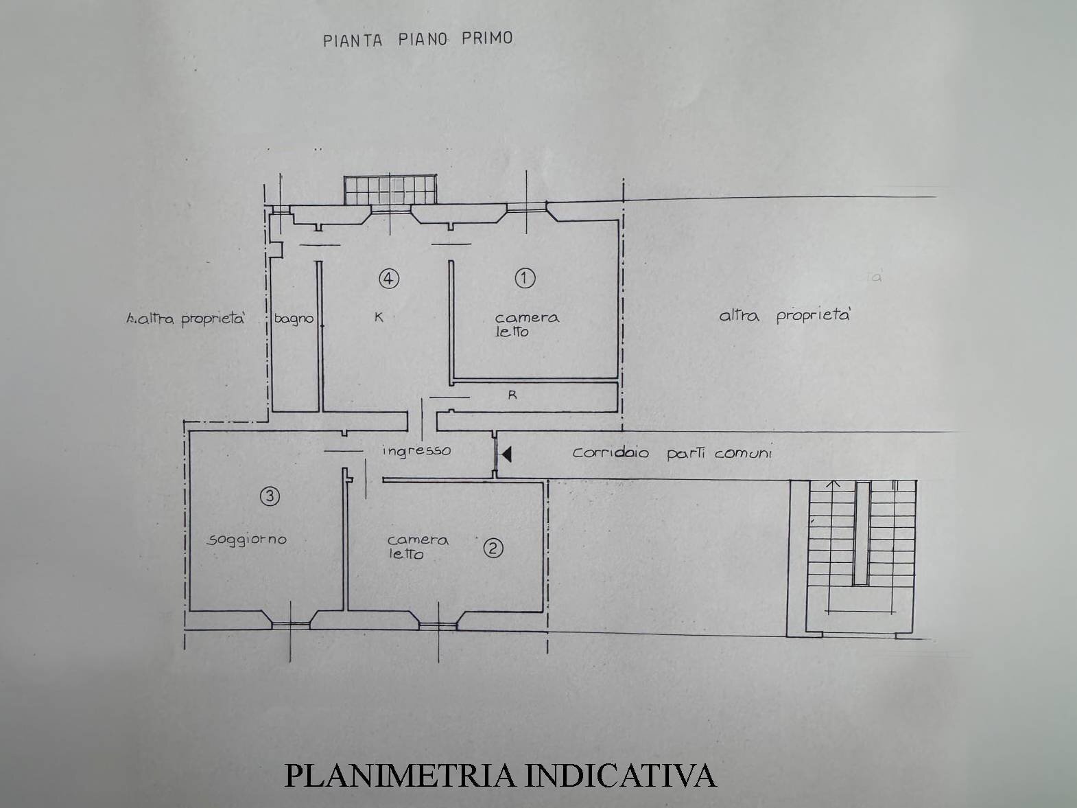 Foto 32 - Quadrilocale Via Orti, Milano - planimetria 1
