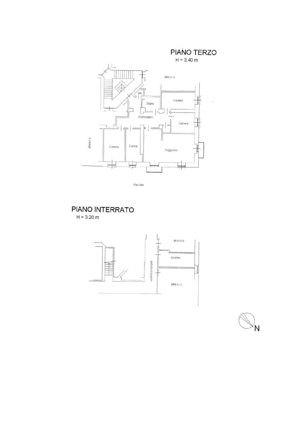 Foto 24 - Apartment Via Vela
 
49, Torino - floor plans 1