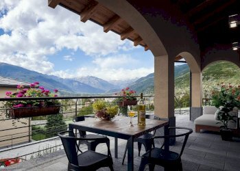 Terrazzo - Villa Frazione Porossan-Roppoz, Aosta - photo 9