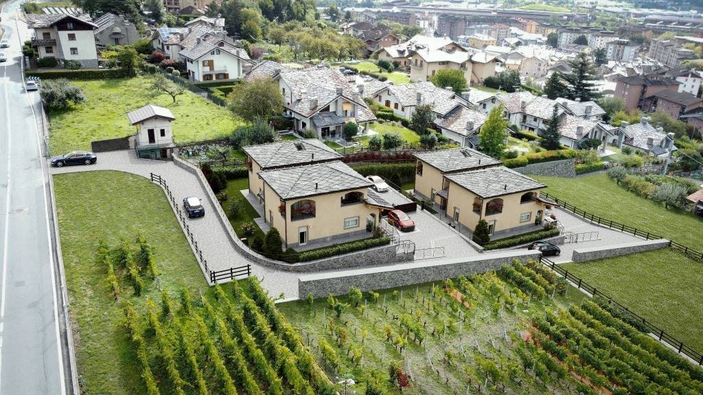 Vista - Villa Frazione Porossan-Roppoz, Aosta - photo 1