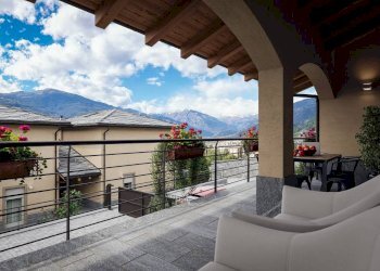 Terrazzo - Villa Frazione Porossan-Roppoz, Aosta - photo 10