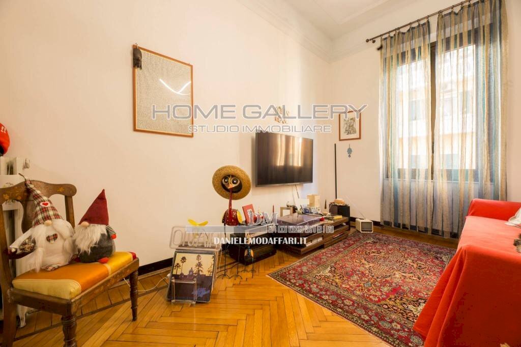 Soggiorno - Apartment via Bocchella, Genova (neighborhood Albaro) - photo 3