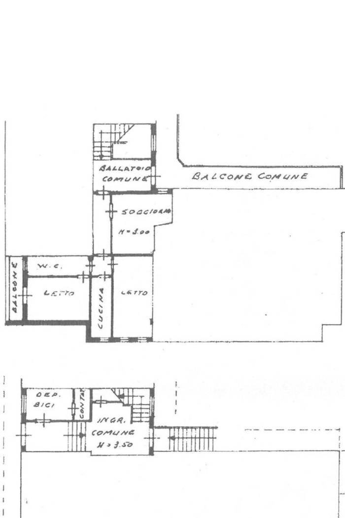 Trilocale viale Italia, Ravenna (zona Porto Corsini) - planimetria 1