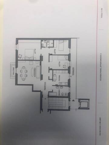 Quadrilocale piazza Firenze, 4, Milano - planimetria 1