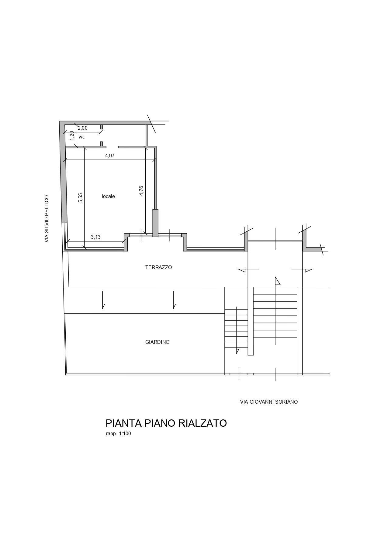 Foto 7 - Ufficio Via Giovanni Soriano, Acerra - planimetria 1