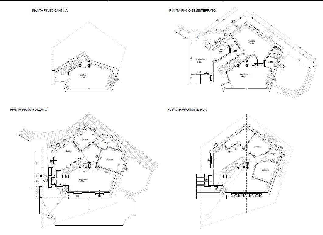 Villa via Ambovo, 72, Borgo San Dalmazzo - planimetria 1