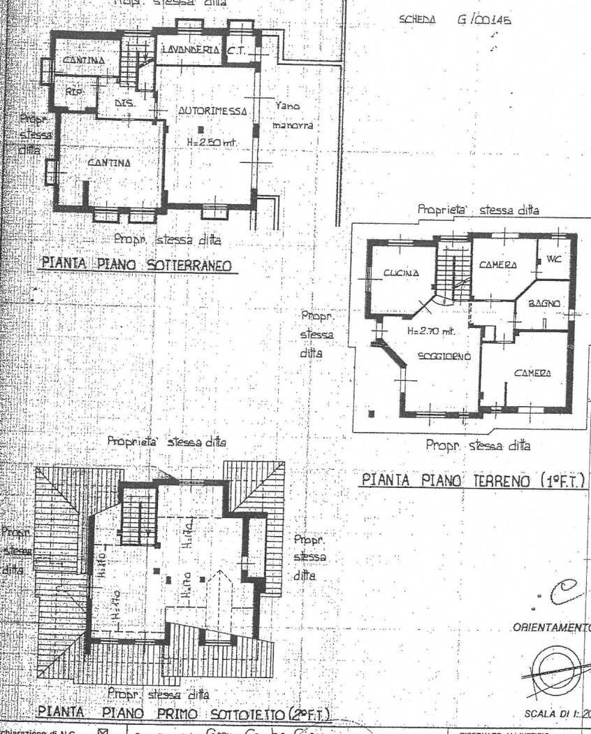 Villa via Giovanni Giolitti, 18a, Cervasca - floor plans 1