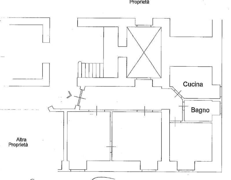 Three-room apartment viale Bruno Buozzi, Roma - floor plans 1
