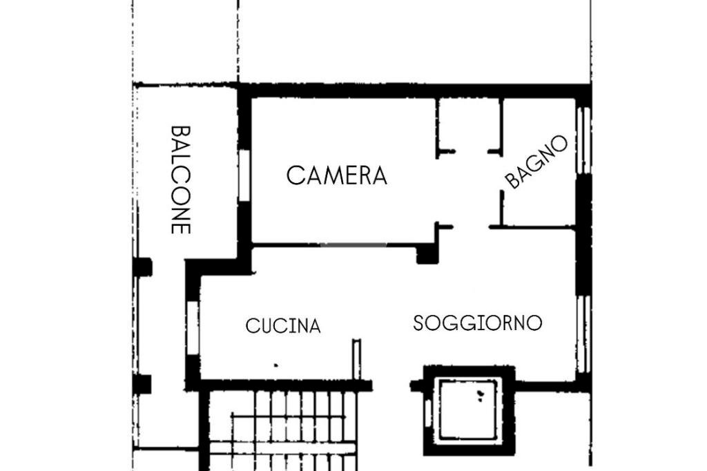 Trilocale Via Milly Carla Mignone, Milano - planimetria 1